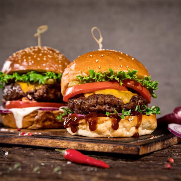 The Balance Chicken Burger